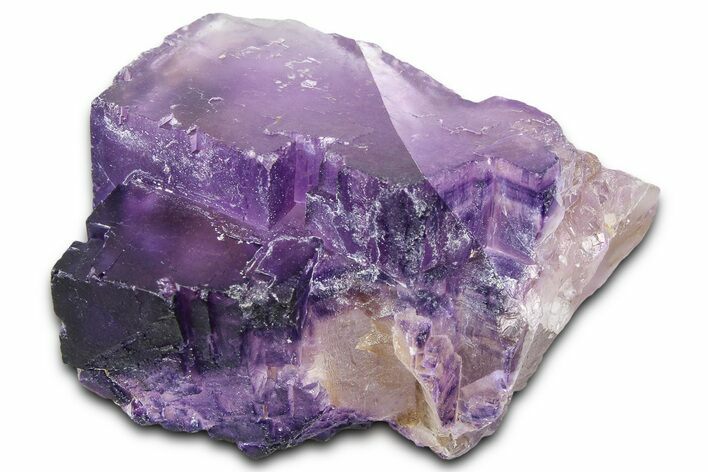 Purple Cubic Fluorite Crystal Cluster - Pakistan #361453